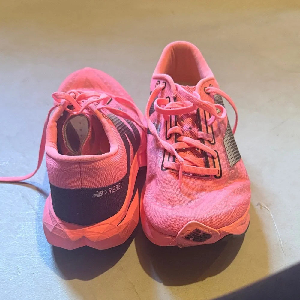 New Balance FuelCell Rebel v4
Women's Pink and Black Athletic Shoes - Picture 7 of 8